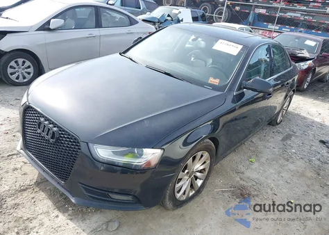 2013 Audi A4 2.0T Premium from USA, damaged, VIN WAUHFAFLXDN032260